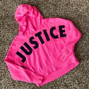 Justice Active neon pink hoodie girls 8 BUNDLE ONLY